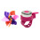Kids Bike Bell Pink Plastic 1 Set 4