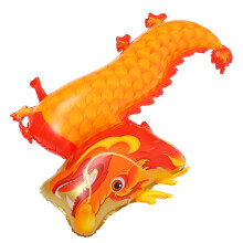1Set Aluminum Foil Dragon Balloon For Chinese New Year Decorations