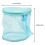 Mesh Beach Bag -Blue 1 Piece 6.3X6.1X6.1In 1