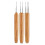 Dreadlock Crochet Hook Tool Braid Hair Dreadlocks Needle Bamboo Handle Locs 3