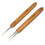 Dreadlock Crochet Hook Tool Braid Hair Dreadlocks Needle Bamboo Handle Locs 6