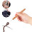 Dreadlock Crochet Hook Tool Braid Hair Dreadlocks Needle Bamboo Handle Locs 7
