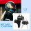 Motorcycle Lock Aluminum Alloy Safety Accessory 1 Set 5