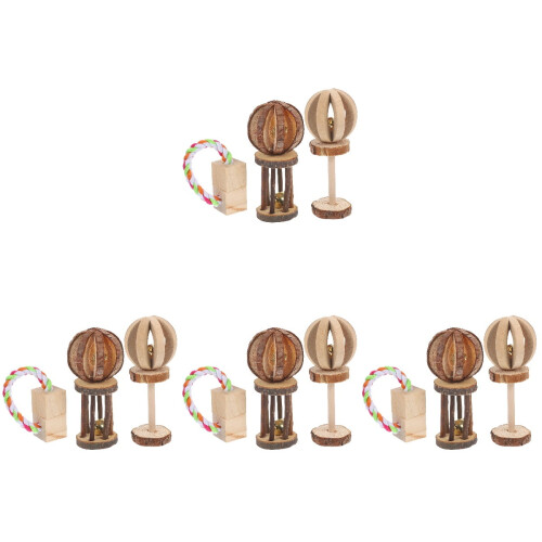 Unbranded bunny chewing toy for hamsters 20 pcs