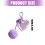 Creatief leuk pluche Pom hart sleutelhanger ontwerp meerdere-7 4