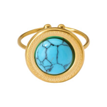 Offener Ring im Vintage-Stil, französisch inspiriert,-JZ7949G