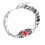 Stainless Steel Medicals ID Bracelet Double Layer Designs-bbb 1