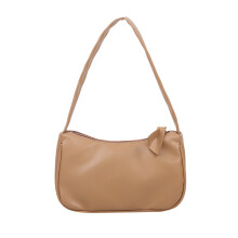 Dames Kleine Schoudertas PU Leren Tas  Schoudertas Effen Kleur Handtas Vrouwelijke Tas Khaki