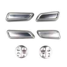 Adjustment Button Cover Car Interior Aluminum Alloy Decor Trim Protector for Model 3
