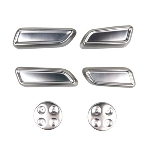 Adjustment  Button Cover Car Interior Aluminum Alloy Decor Trim Protector for  Model 3