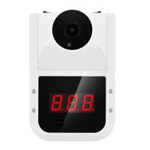 Wall-Mounted K3 Digital Infrared Thermometer Non-Contact Forehead Body Thermometer LCD Display Office Metro Home Use