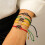 Custom Fit Adjustable Handwoven Bracelet With Cycling Theme-4 3