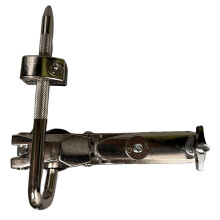 Drum Clamp with Cymbal Mount, Universal Hardware Replacement, 360 Adjustable Metal Bracket