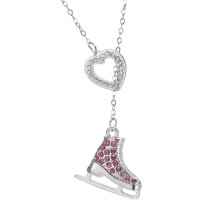 Collier à breloques en alliage coloré bonbon,-diamant violet1