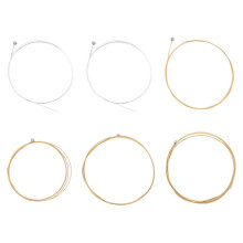 IRIN A107 6Pcs/Set (.011-.052) Acoustic Guitar Strings Steel Core Copper Alloy Wound with End Medium Tension