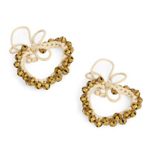 Kathak Ghungroo Anklet Pair 25 Bells Cotton Cord Indian Classical Dance Bells Clear Rhythmic Sound