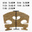 Polished Violin Bridge 4/4 Replacement with Precise String Alignment and Stable Sound Transfer 4