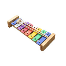 8 Tone Aluminum Orff Percussion Instrument with ColorCoded Notes for Kids Classroom Music