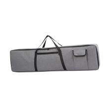 88 Key Keyboard Gig Bag with Padded Protection and Storage Pocket, Foldable Electric Piano Case