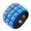 Perfect Gift Punk Stud Bracelet Adjustable Soft PU Leather-Blue 1
