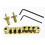 Professional Roller Guitar Bridge for Electric Guitar, Smooth Saddles, Improved Tuning Stability 5