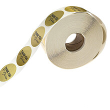 2 Roll1 Inch Round Gold Foil Thank You For Your Purchase Stickers / 500 Labels Per Roll