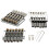 6 String Headless Guitar Bridge Saddle Silver – Precise String Alignment and Stable Tone Transmission 5