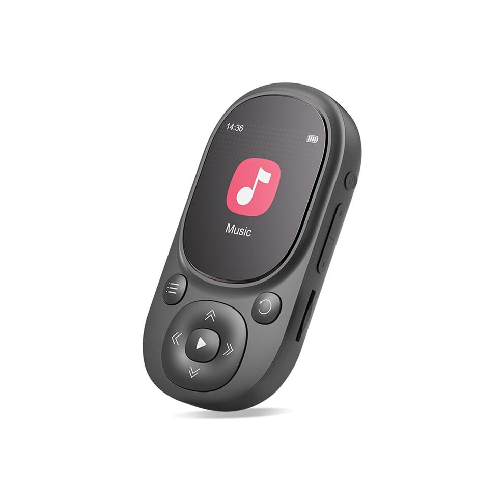 64Gb Clip Mp3 Player With 5.3, Lossless Sound, Fm Radio, Voice Recorder, Supports To 128Gb Tf Card Black 6033723376064