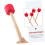 2 Pairs Bass Drum Mallets Set with Comfortable Smooth Handle, BeginnerFriendly for Practice and Snare 5