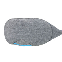 Komfortable Schlafmaske, verbessertes ergonomisches Design mit Lichtundurchlässigkeit für Damen und Herren, reisefreundlich mit praktischem Beutel