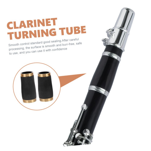 1 Pair Plastic Step Tuning Tube Accessories for Tuner, Secure Shaft Alignment, Easy Replacement 2