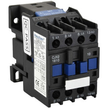 AC stykač CJX2-1810 220V 50/60Hz cívka 3P 3pinový normálně otevřený IE 18A EU 380V