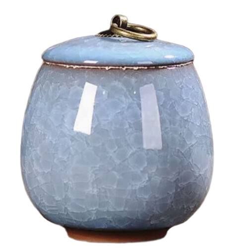 Portable Ceramic Teapot, Scented Tea, Dendrobium Teapot, Pet Urn, Jar,Powder, Ointment,  Teapot Light