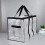 2 borse per trasloco 74*36*33 trasparenti con cerniera centrale 1