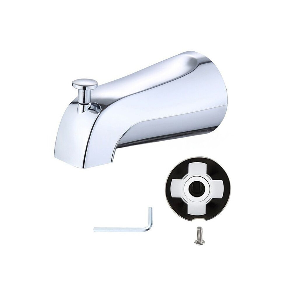 Bathtub Faucet Replacement With Diverter,Easy To Install Standard Spout For 1/2Inch Copper Water Tube With Install Tool 6033141627182