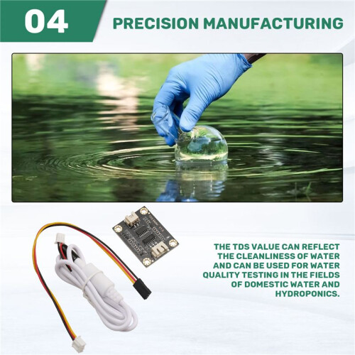 TDS Sensor Meter V1.0 Board Module Water Meter Filter Measuring Water Quality for   R3 TDS Meter 2