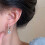Boucles d'oreilles carrées en zircon pour des occasions-Blanc 5