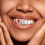 Copper Tooth Grill With Multifaceted Colored Crystals-Silver 7