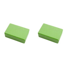 2X EVA Gym Blocks Foam Brick Training Oefening Fitnessapparatuur Yogablok Stretching Body Shaping Yogablokken