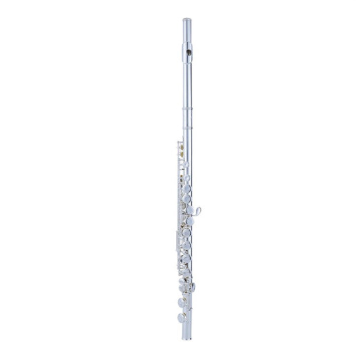 Silver Plated Beginner Flute with Split E Key, 16 Closed Holes, Smooth Key Action for Students 1