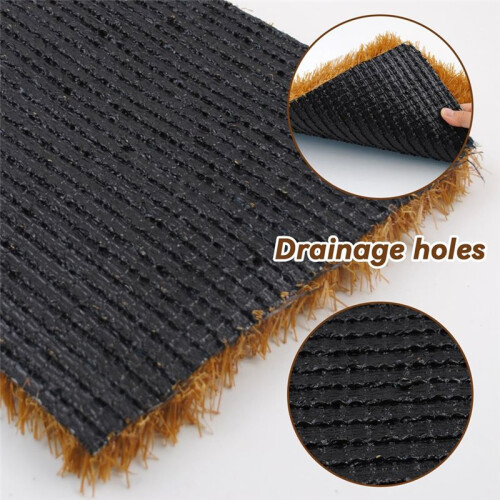 6Pcs Washable Chicken Nesting Pads,Chickens Nesting Pads Artificial Grass Rug Reusable Hens Nest Boxes Pad 1
