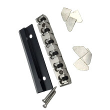 43mm Stainless Steel Guitar Roller Bridge Replacement Adjustable String Spacing Smooth and Durable