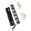43mm Stainless Steel Guitar Roller Bridge Replacement Adjustable String Spacing Smooth and Durable 1