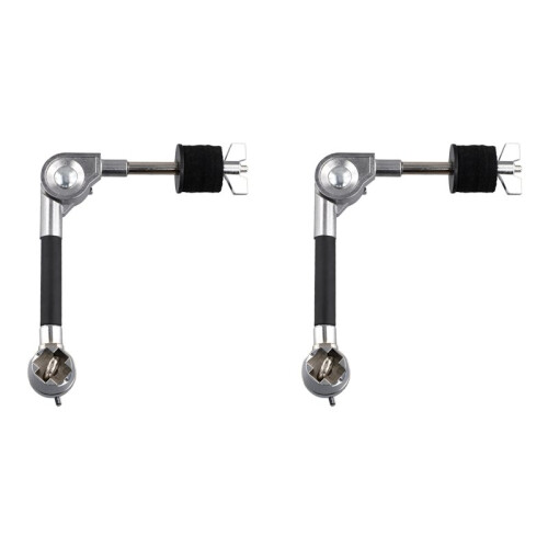 2X Drum Clamp Mounting Cymbal Quick Lock Clamp Cymbal Attachment Percussion Musical Instrument