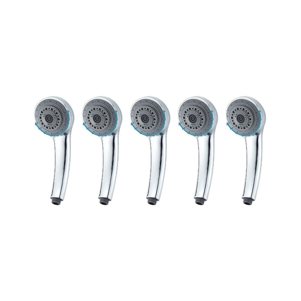 5X Shower ,High Pressure Shower Heads, Universal Adjustable Power Hand Shower, Suitable For Bathroom, Hotel, Gym 4712734070827