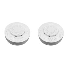 2X Zigbee/Tuya WIFI Air Box Kohlen Dioxid Detektor CO2 Gas Sensor Formaldehyd VOC Temperatur Feuchtigkeit Sensor