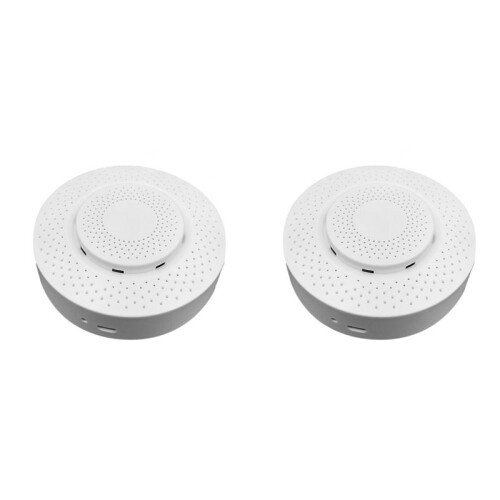 2X Zigbee/Tuya WIFI  Air Box Kooldioxidedetector CO2-Gassensor Formaldehyde VOC-Temperatuur-Vochtigheidssensor