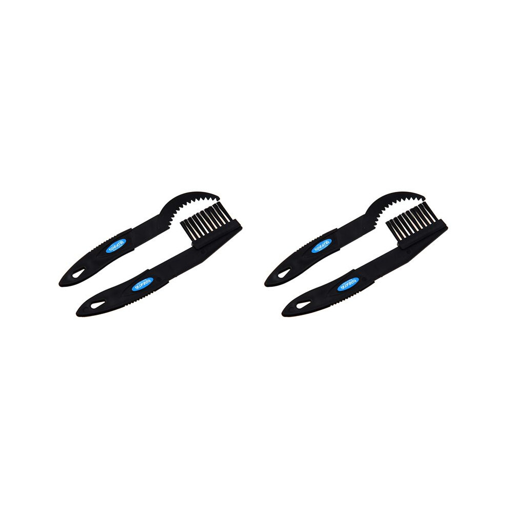 2X Cycling Bicycle Mtb Bmx Folding Bike Chain Crankset Cleaning Tool Brush Set 6032598215751