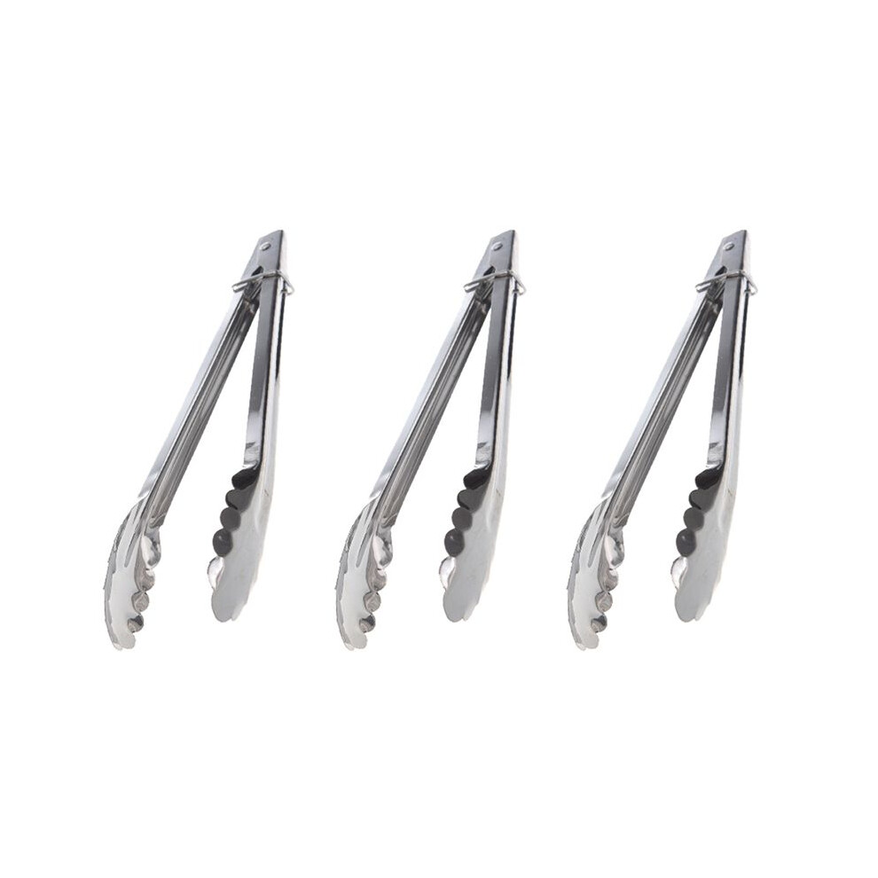 Semoic 3X Kitchen 30 Cm Stainless Steel Food Tongs