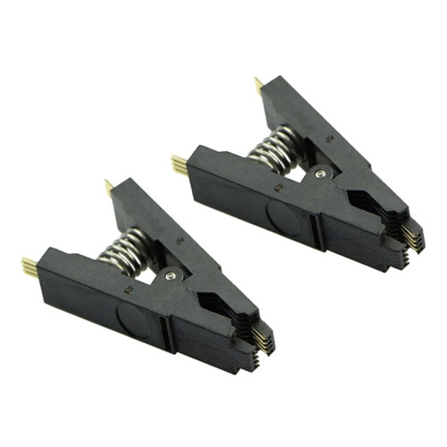 2X Programmer Testing Clip SOP SOIC 8 SOIC8 DIP8 DIP 8 SOP8 Pin IC Test Clamp NEW